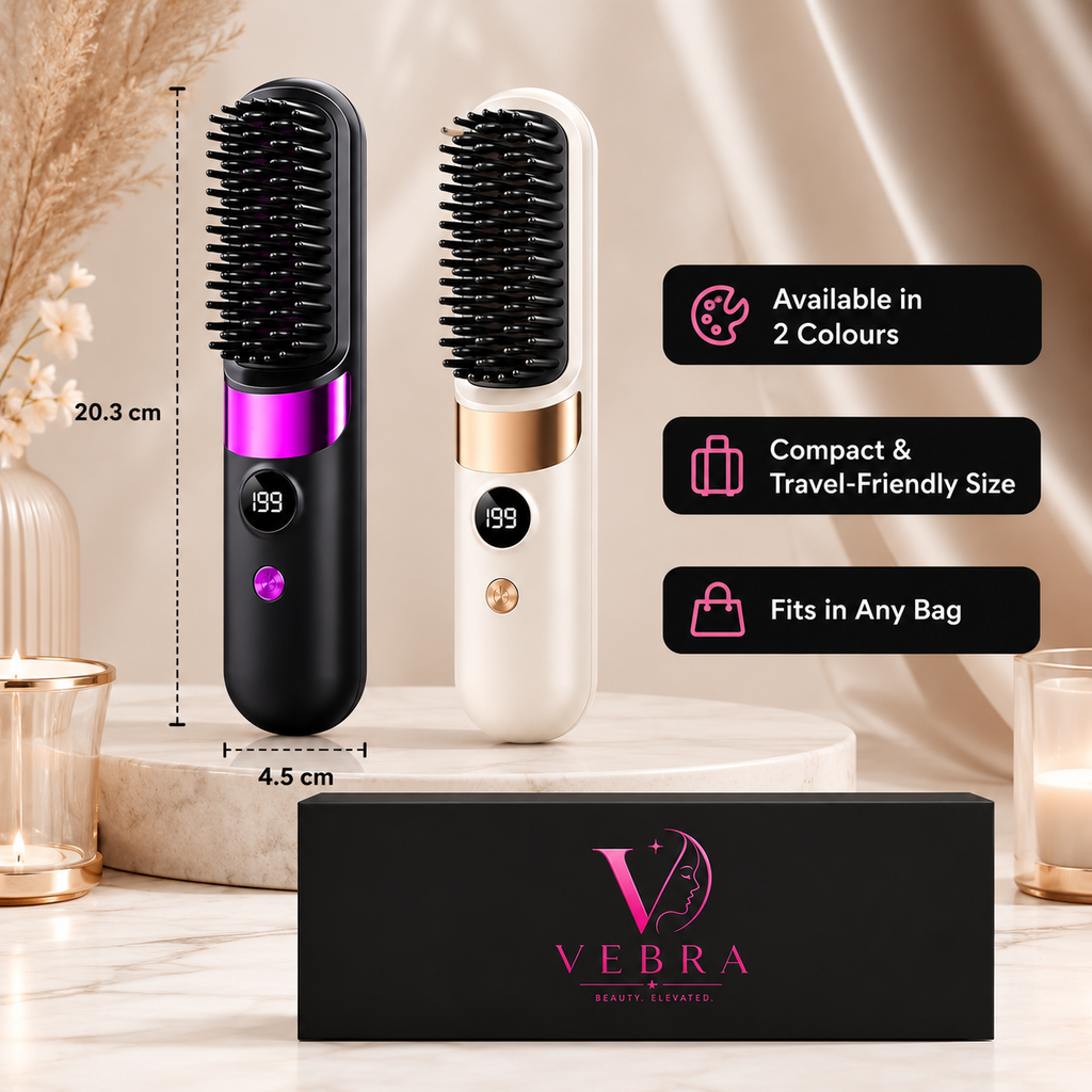 Vebra™ Smooth 2-in-1 Hair Styling Brush
